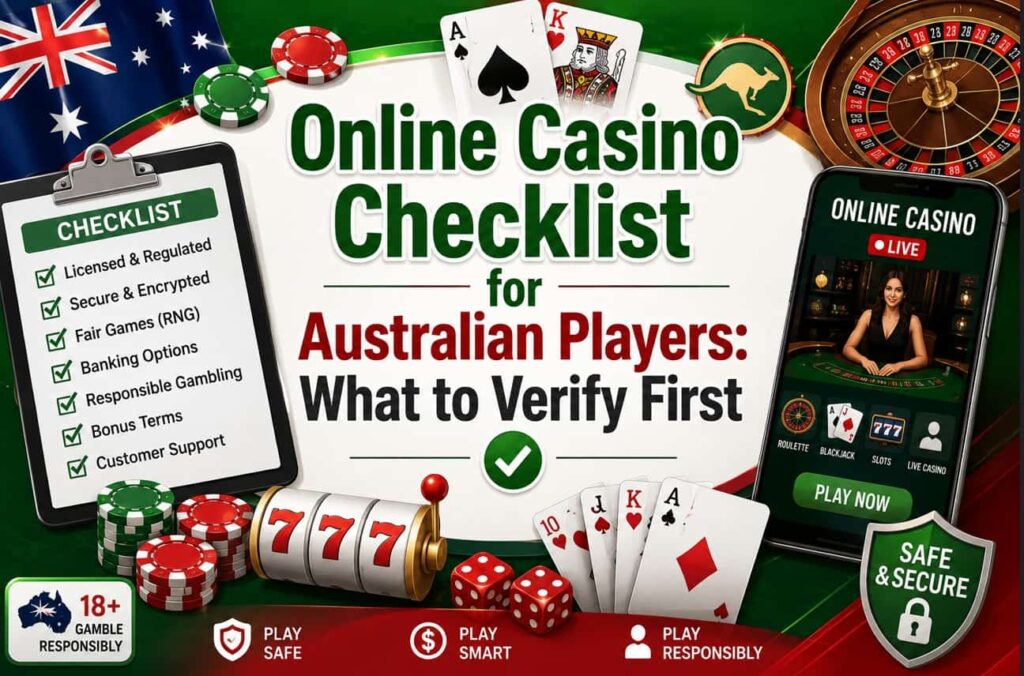 Online Casino Checklist for Australian Players